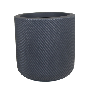 Vaso Vite Cilindro Chumbo – 33,5cm X 34cm – Nº 02 - Vogue