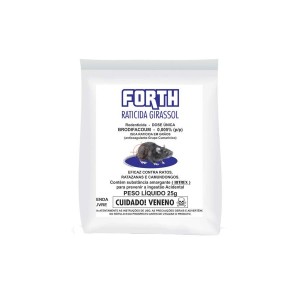 Forth Raticida Semente De Girassol Sachê – 25g