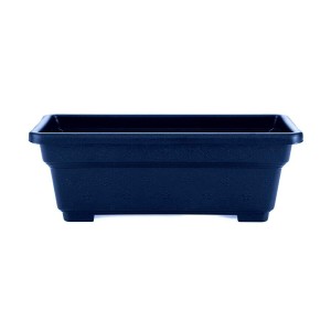 Floreira Vicenza Azul Escuro - 36 cm – Desli