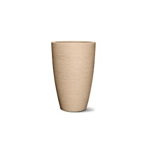 Vaso Grafiato Conico Areia - 48cm X 34cm – Nutriplan